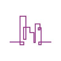 Modern City skyline vector