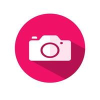 Camera Icon flat style.Camera symbol for your web site design. logo.app.UI.Vector illustration vector