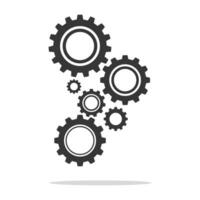 gear wheels.Abstract techno gear wheels.cogs modern machine.Vector illustration 2 vector