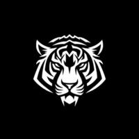 tigre, minimalista y sencillo silueta - vector ilustración