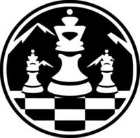 Chess - High Quality Vector Logo - Vector illustration ideal for T-shirt graphic