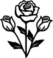 Roses - High Quality Vector Logo - Vector illustration ideal for T-shirt graphic