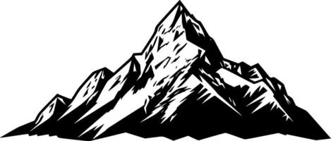 Mountains - High Quality Vector Logo - Vector illustration ideal for T-shirt graphic