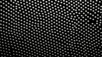 AI generated texture black dots background photo