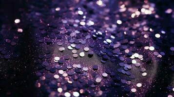 AI generated glamorous glitter elegant background photo