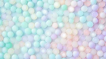 AI generated colorful bright dots background photo