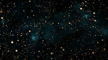 AI generated abstract dark dots background photo