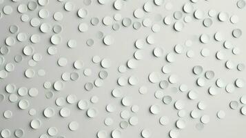 AI generated abstract paper dots background photo