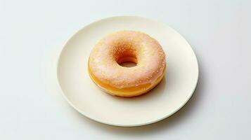 AI generated dessert glaze donut food photo