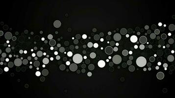 AI generated corporate business dots background photo