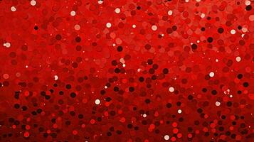 AI generated abstract red dots background photo