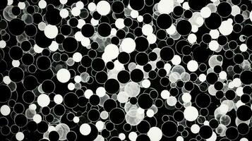 AI generated geometric abstract dots background photo