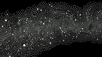 AI generated texture black dots background photo