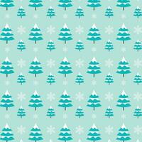 Colored winter pattern background Vector illustration