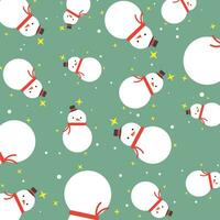 Colored winter pattern background Vector illustration