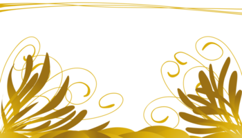 ilustração fundo com uma maduro amarelo plantar tema. perfeito para papel de parede, convite cartões, envelopes, revistas, livro capas. png