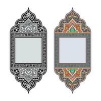 Vintage floral classic calligraphic retro vignette scroll frames ornamental design elements black set isolated vector