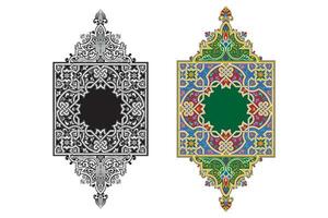 Vintage floral classic calligraphic retro vignette scroll frames ornamental design elements black set isolated vector