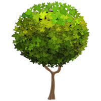 Grün Busch und Baum zum Landschaft und die Architektur Zeichnung, Elemente zum Umgebung und Garten, botanisch Elemente zum Sektion im Frühling. png