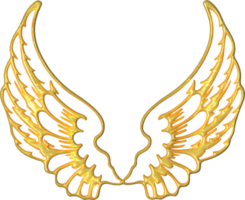 d'or ailes illustration png