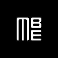 mbe letra logo vector diseño, mbe sencillo y moderno logo. mbe lujoso alfabeto diseño
