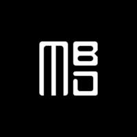 mbd letra logo vector diseño, mbd sencillo y moderno logo. mbd lujoso alfabeto diseño