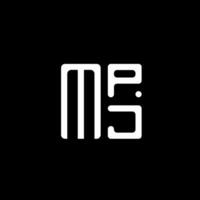MPJ letra logo vector diseño, MPJ sencillo y moderno logo. MPJ lujoso alfabeto diseño