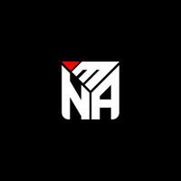 mna letra logo vector diseño, mna sencillo y moderno logo. mna lujoso alfabeto diseño