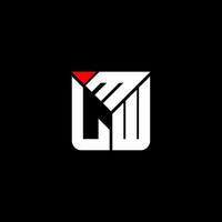 mlw letra logo vector diseño, mlw sencillo y moderno logo. mlw lujoso alfabeto diseño
