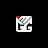 Mgg letra logo vector diseño, Mgg sencillo y moderno logo. Mgg lujoso alfabeto diseño