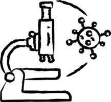 investigación mano dibujado vector ilustración