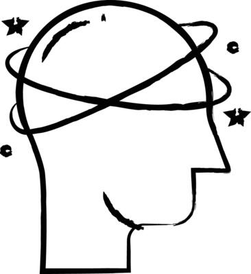 Giddiness hand drawn vector illustration