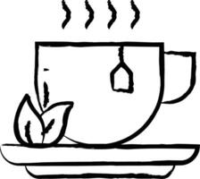 Herbal Tea hand drawn vector illustration