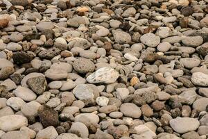 a large pile of rocks and gravel photo