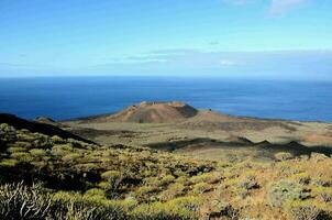 the view from the top of the volcano photo