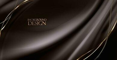 Gradient and luxury style background design. vector