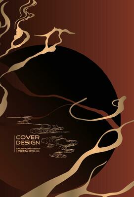 Ink and watercolor style background or pattern design.
