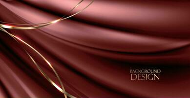 Gradient and luxury style background design. vector