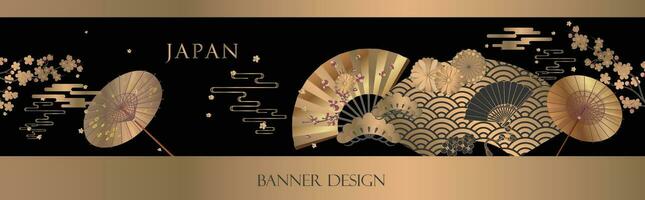 Japanese style pattern background or cover design. vector