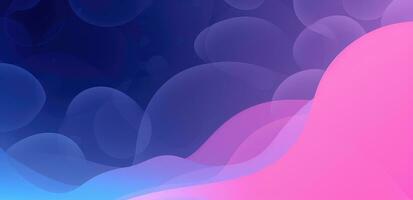 AI generated a purple background with distorted circles photo