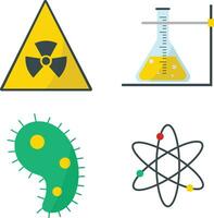 Collection of STEM Day. With Cartoon Design Style. Isolated Vector Icon.