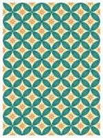 Decorative arabesque and ornamental mandala background set isolated vector