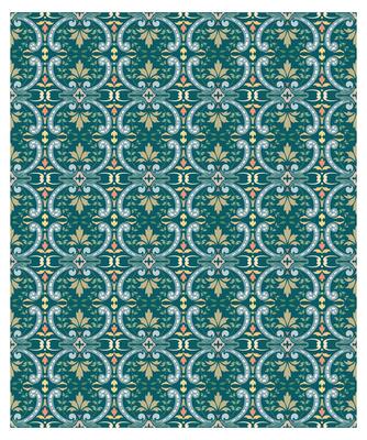 Decorative arabesque and ornamental mandala background set isolated vector