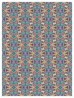Decorative arabesque and ornamental mandala background set isolated vector