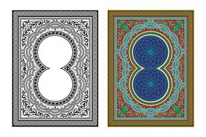 Vintage floral classic calligraphic retro vignette scroll frames ornamental design elements black set isolated vector