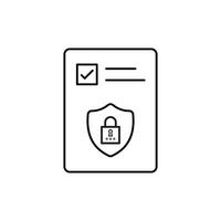 Comprehensive Cyber Security Fill Icons Data Protection, Spam, Antivirus, Password, Privacy, and More - Vector Illustration for Web Security