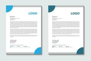 Medical Doctor healthcare letterhead Design, business letterhend Degsin. Corporate modern letterhead design template vector