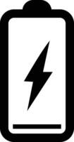 Battery icon in flat design. isolated on transparent background. battery charge level smartphone battery level indicator Concept power, energy, elements sign symbol. Vector for apps and website