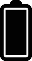 Battery icon in flat design. isolated on transparent background. battery charge level smartphone battery level indicator Concept power, energy, elements sign symbol. Vector for apps and website