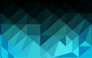 Light BLUE vector blurry triangle template.